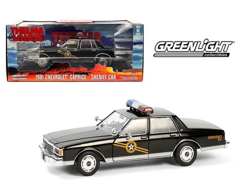 Greenlight 1:24 1981 Chevrolet Caprice – Sheriff Car – Thelma & Louise – Hollywood