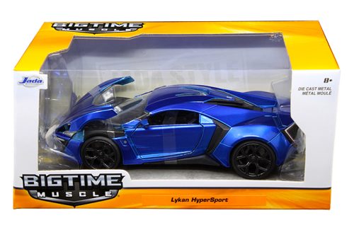 Jada 1:24 Lykan Hypersport (Blue) – Bigtime Muscle