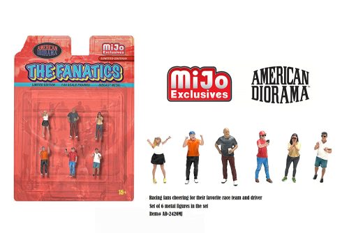 (Preorder) American Diorama 1:64 Figures The Fanatics – Mijo Exclusives