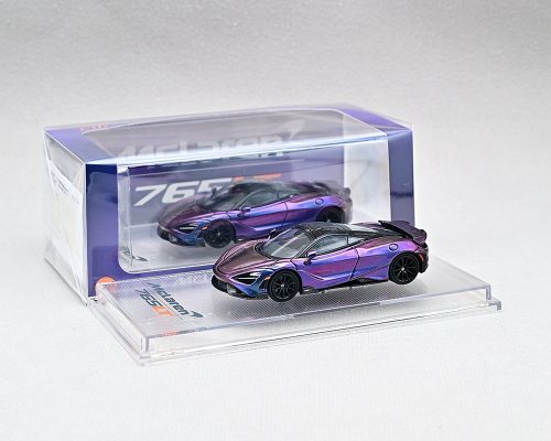 CM Model 1:64 McLaren 765LT – Metallic – Purple – Limited Edition