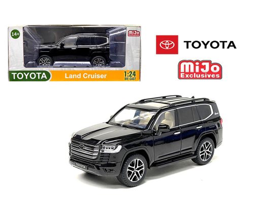 MiJo Exclusives 1:24 Toyota Land Cruiser 2023 – Black