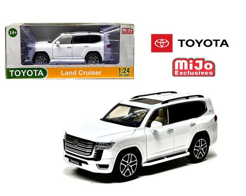 MiJo Exclusives 1:24 2023 Toyota Land Cruiser – White