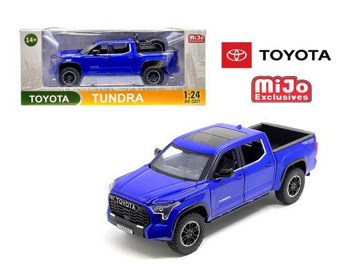 MiJo Exclusives 1:24 2023 Toyota Tundra TRD Off-Road 4×4 – Blue