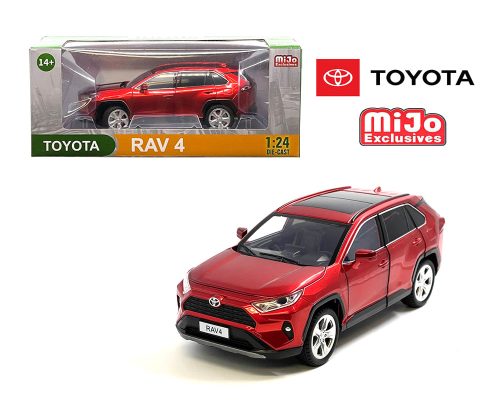 MiJo Exclusives 1:24 Toyota Rav4 Hybrid XSE – M Red