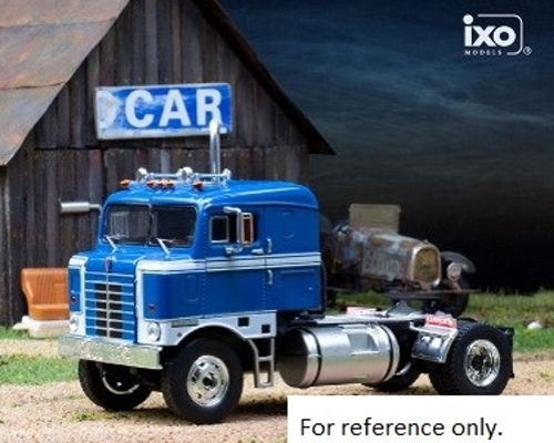 (Preorder) IXO Models 1:64 1950 Kenworth Bullnose Semi Truck – Blue