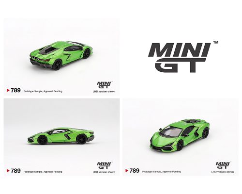 (Preorder) Mini GT 1:64 Lamborghini Revuelto – Verde Selvans Green – Limited Edition