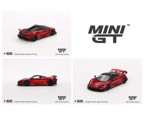 (Preorder) Mini GT 1:64 McLaren 720S LB-Works – Gem Red – LHD