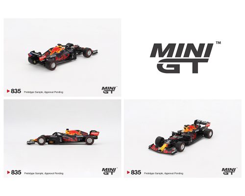 (Preorder) Mini GT 1:64 Red Bull RB16B #33 Max Verstappen 2021 Abu Dhabi Grand Prix  Winner – Limited Edition