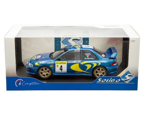 Solido 1:18 Subaru Impreza 22B Rallye Montecarlo 1997 P.Liatti #4 – Competition