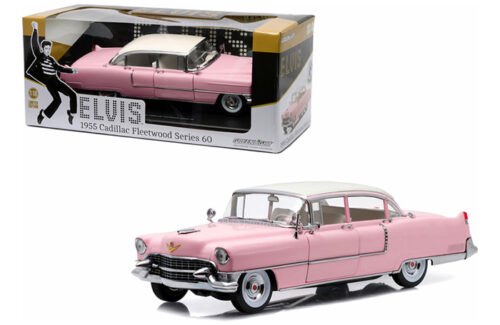 Greenlight 1:18 1955 Cadillac Fleetwood Series 60 Pink – Elvis Presley