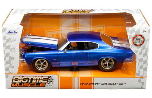 Jada 1:24 1970 Chevrolet Chevelle SS (Blue) – Bigtime Muscle