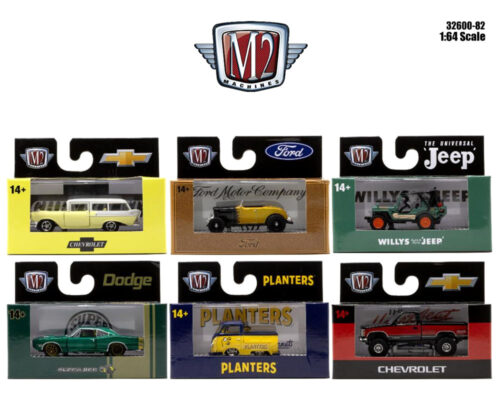 (Preorder) M2 Machines 1:64 Detroit-Muscle Release 82 Assortment