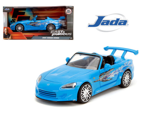 Jada 1:24 Suki’s 2001 Honda S2000 with Mia’s Integra Graphics – Blue – Fast & Furious