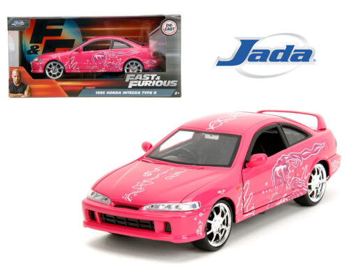 Jada 1:24  Mia’s Acura Integra w/ S200 Graphics (Pink) – Fast & Furious