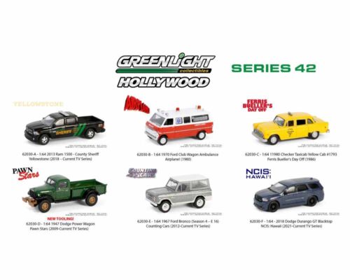 Greenlight 1:64 Hollywood Series 42 Assortment