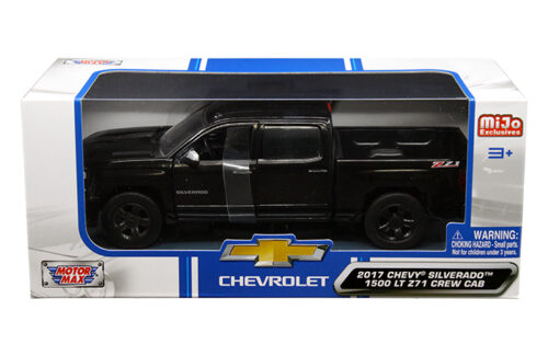 Motormax 1:27 2017 Chevrolet Silverado 1500 LT Z71 Crew Cab – MiJo Exclusive