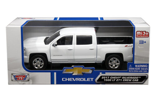 Motormax 1:27 2017 Chevrolet Silverado 1500 LT Z71 Crew Cab – MiJo Exclusive