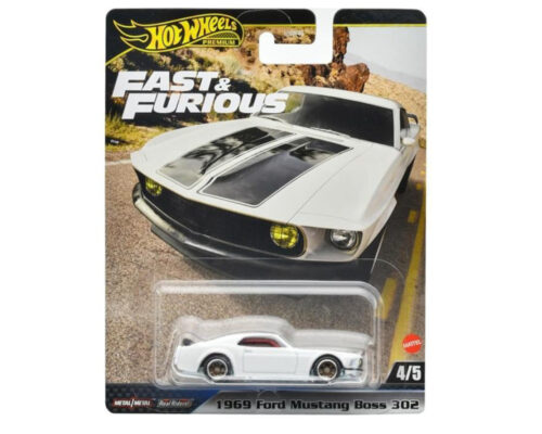 Hot Wheels 1:64 Fast & Furious Premium 2024 F – Ford Mustang Boss 302 – Solid Case