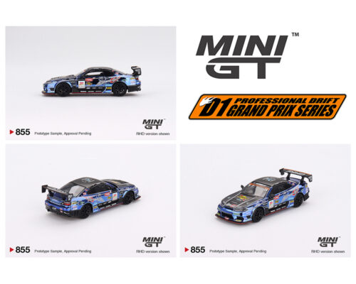 (Preorder) Mini GT 1:64 Japan Exclusive Nissan Silvia (S15) D-MAX #70 D-MAX Racing 2023 D1 Grand Prix Limited Edition