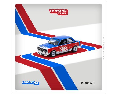 (Preorder) Tarmac Works 1:64 Datsun 510 SCCA National Championship 1973 Jim Fitzgerald – Hobby64