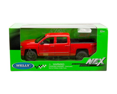 Welly 1:29 2017 Chevrolet Silverado – Red