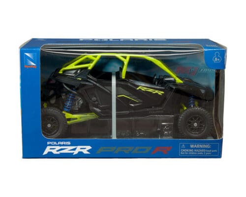 New Ray 1:18 Polaris RZR Pro R – Black with Lime Green