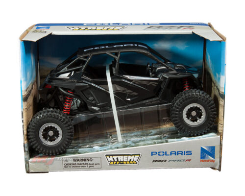 New Ray 1:18 Polaris RZR Pro R – Black – Xtreme Off-Road