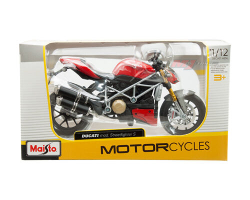 Maisto Motorcycles 1:12 Ducati Super Naked S – Red